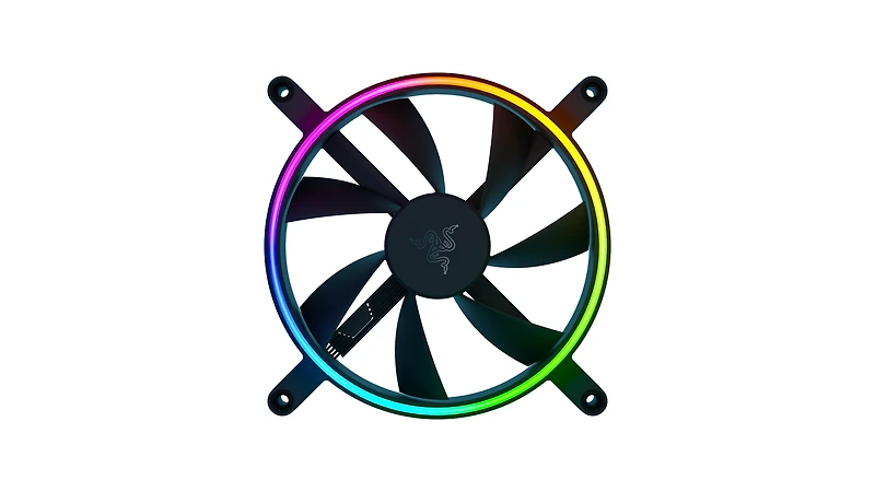 Razer Kunai Chroma 140mm PWM Performance Fan with RGB 3 Pack