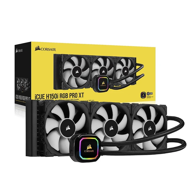 CORSAIR iCUE H150i RGB PRO XT CPU Liquid Cooler
