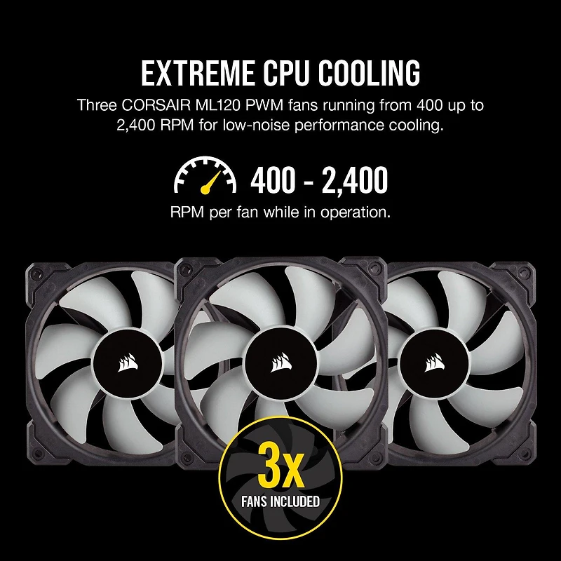 CORSAIR iCUE H150i RGB PRO XT CPU Liquid Cooler
