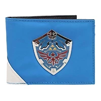 The Legend of Zelda Metal Badge and PU Applique Bifold Wallet