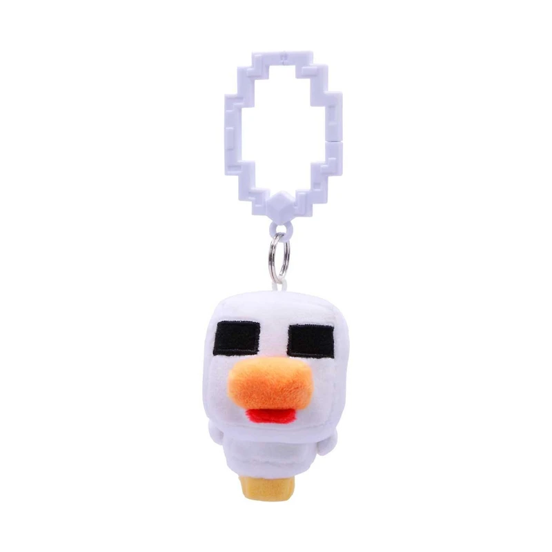 Just Toys Minecraft 4-in Plush Backpack Hanger Series 1 (Styles May Vary