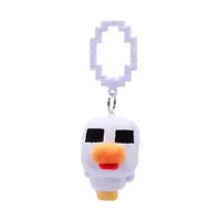 Just Toys Minecraft 4-in Plush Backpack Hanger Series 1 (Styles May Vary