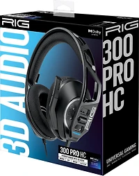 RIG 300 PRO HC Wired Universal Headset for Xbox Series X/S and Xbox One, PlayStation 4/5