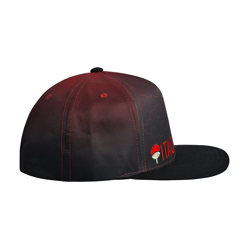 Naruto Itachi Flat Bill Snapback Trucker Hat