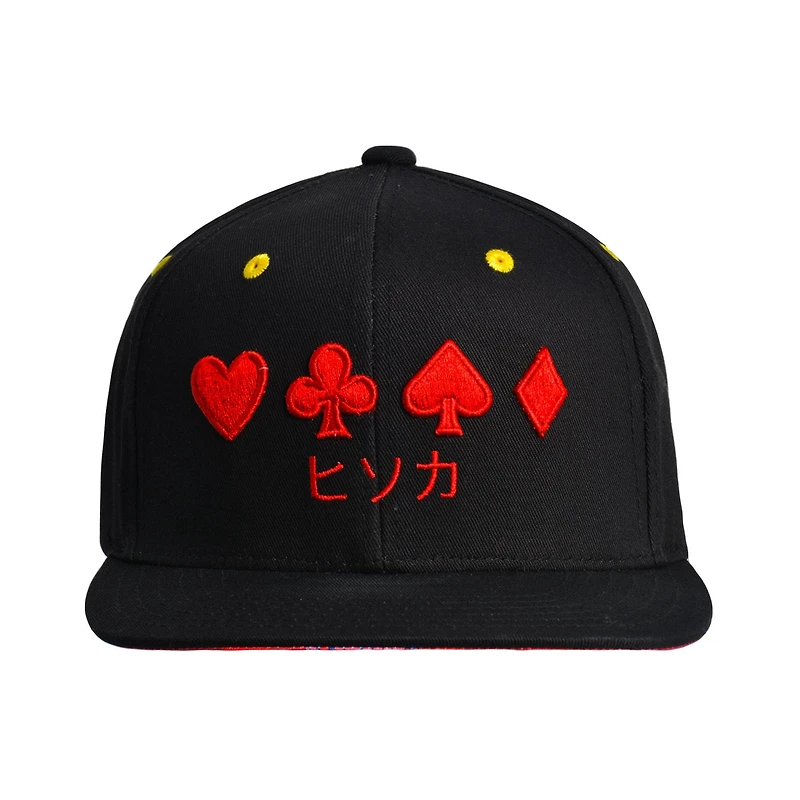 HunterxHunter Hisoka Flat Bill Baseball Hat with Adjustable Strap