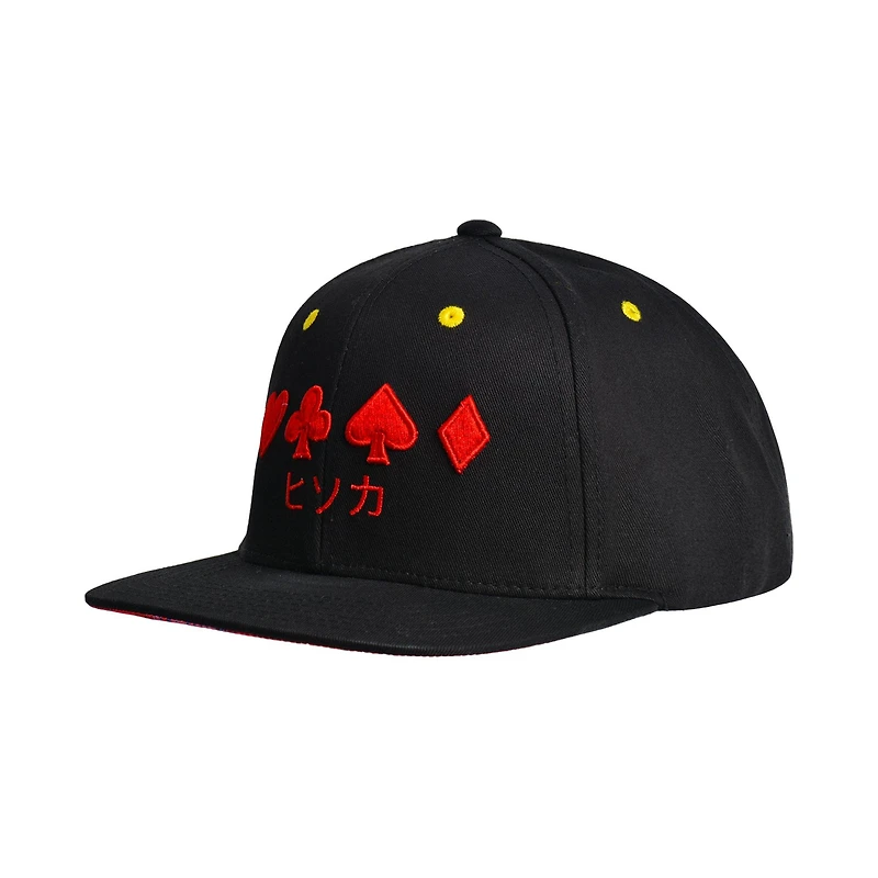 HunterxHunter Hisoka Flat Bill Baseball Hat with Adjustable Strap
