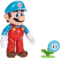 Jakks Pacific Super Mario Ice Mario 4-in Action Figure with Ice Flower