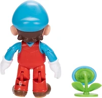 Jakks Pacific Super Mario Ice Mario 4-in Action Figure with Ice Flower