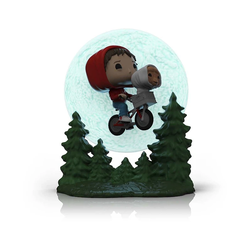 Funko POP! Moment: E.T. Elliott and E.T. Flying 8.39-in Vinyl Figure