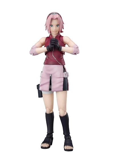Bandai S.H.Figuarts Naruto Shippuden Sakura Haruno (Inheritor of Tsunade's Indominable Will) 5.3-in Action Figure