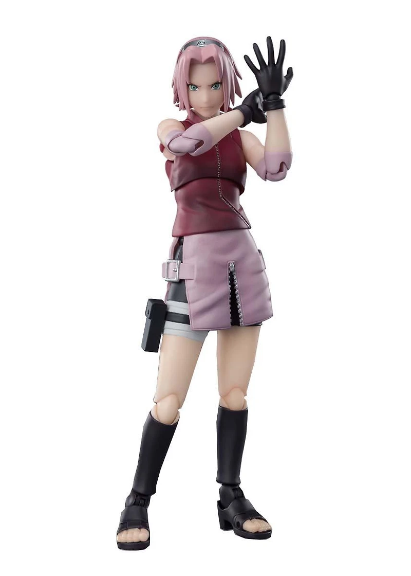 Bandai S.H.Figuarts Naruto Shippuden Sakura Haruno (Inheritor of Tsunade's Indominable Will) 5.3-in Action Figure
