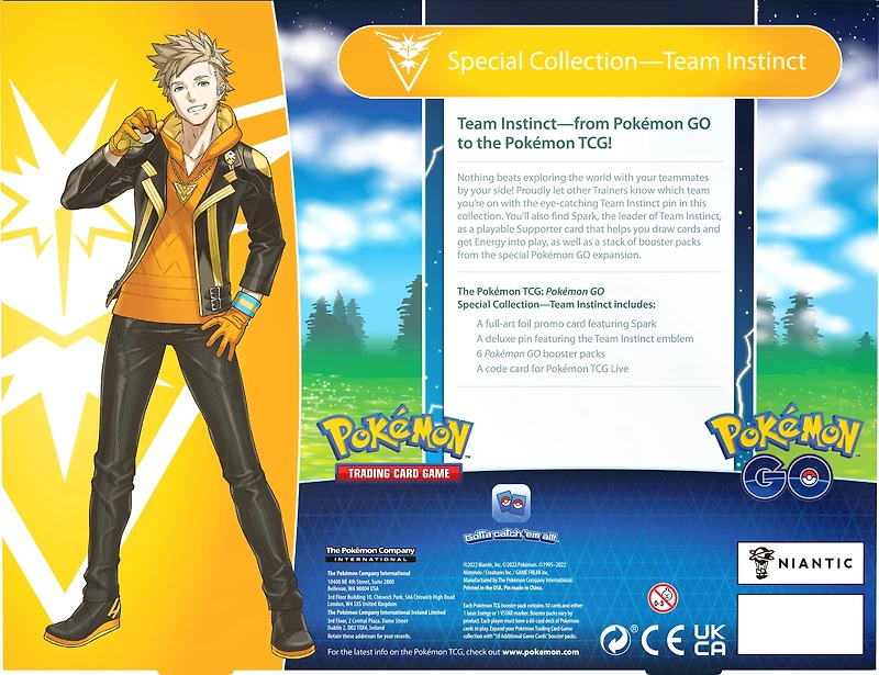 Pokemon Trading Card Game: Pokemon GO Special Team Collection