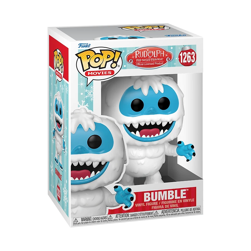 Funko POP! Movies: Rudolph the Red-Nosed Reindeer Bumble 4.70-in Vinyl Figure