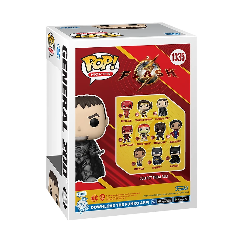 Funko POP! Movies: The Flash General Zod 3.85-in Vinyl Figure