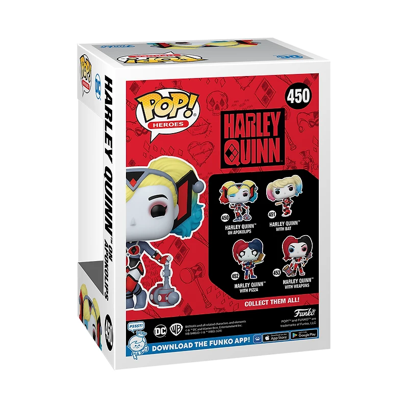 Funko POP! Heroes: DC Harley Quinn 30th Anniversary Edition (on Apokolips) 4-in Vinyl Figure