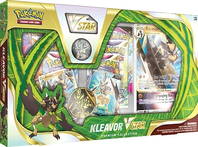Pokemon Trading Card Game: Kleavor VSTAR Premium Collection Box