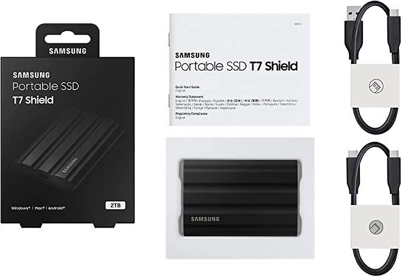 Samsung T7 Shield 2TB SSD MU-PE2T0S/AM