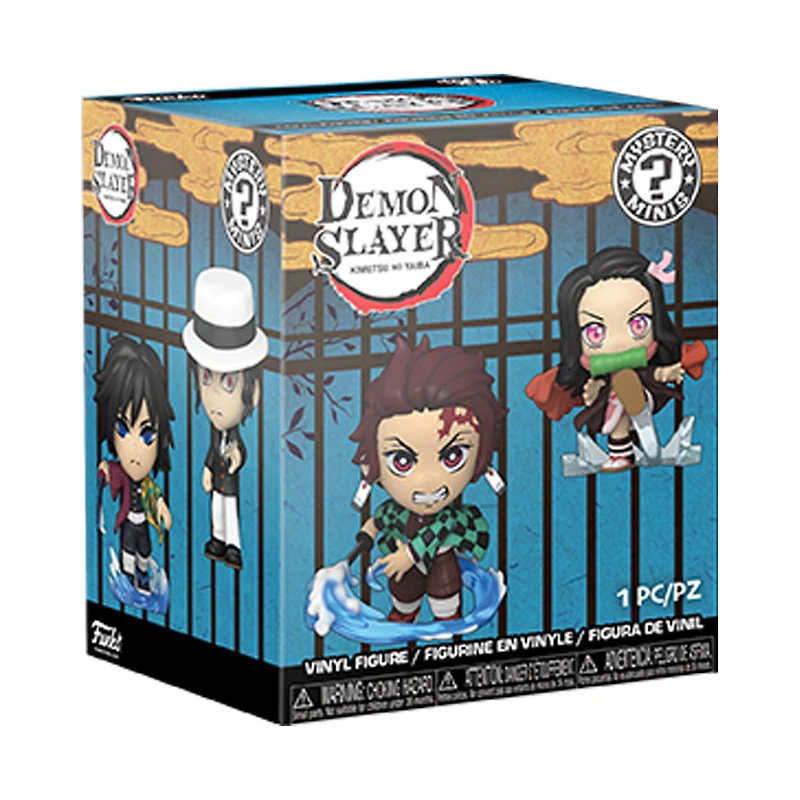 Funko Mystery Minis: Demon Slayer: Kimetsu no Yaiba 3-in Vinyl Figure (Styles May Vary
