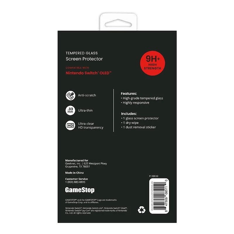 GameStop Tempered Glass Screen Protector for Nintendo Switch OLED