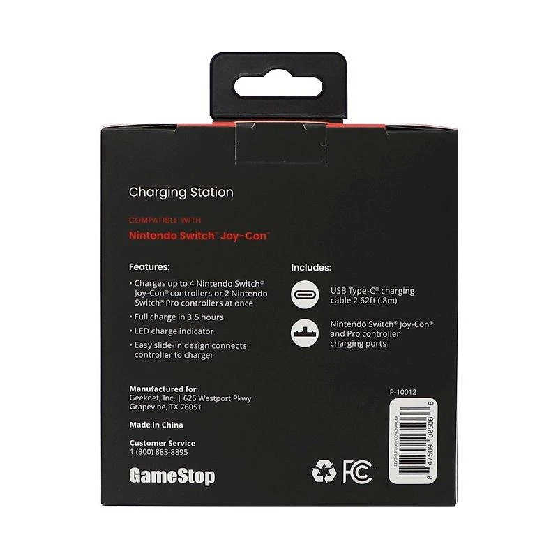 GameStop Joy-Con Charger for Nintendo Switch