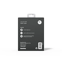 GameStop Ultra High-Speed HDMI 10ft Cable for PlayStation 5, PlayStation 4, Xbox One, Xbox Series X/S, Nintendo Switch, PC