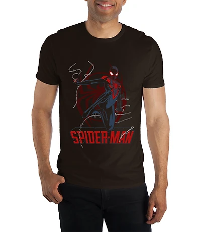Spider-Man Miles Morales Comic Cover T-Shirt
