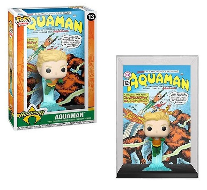 Funko POP! Comic Covers: DC Aquaman 5.54-in Vinyl Figure