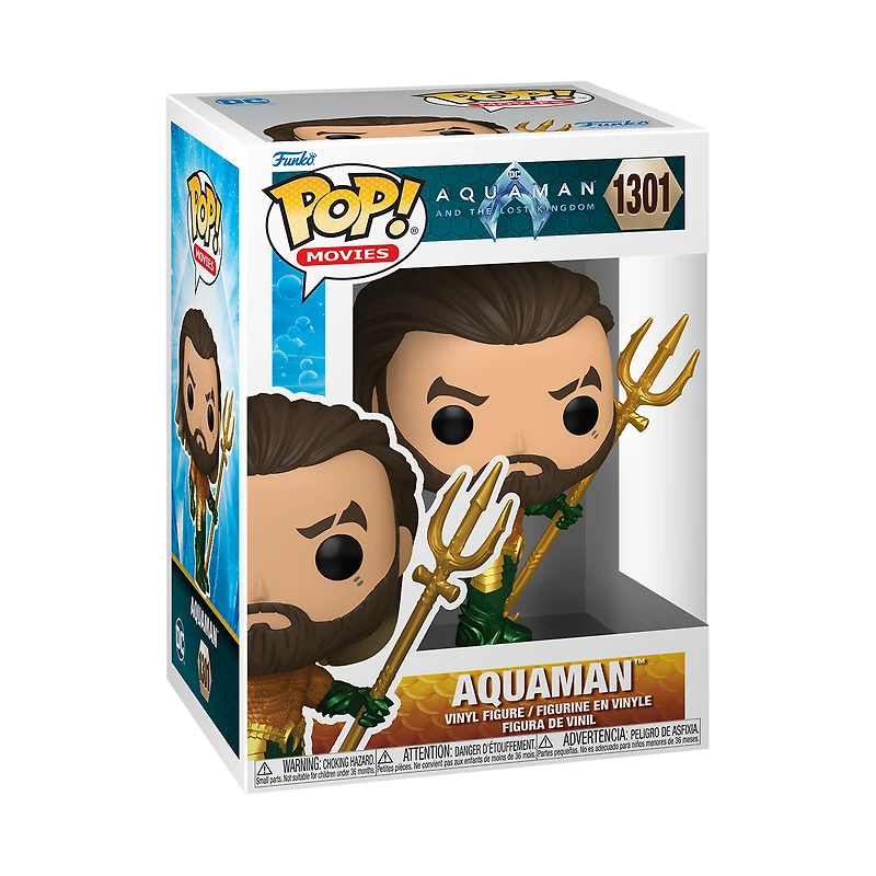 Funko POP! Movies: Aquaman and The Lost Kingdom Aquaman (Hero Suit) 4.10-in Vinyl Figure