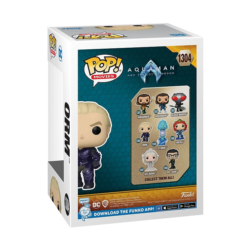 Funko POP! Movies: Aquaman and The Lost Kingdom Orm 4.18-in Vinyl Figure