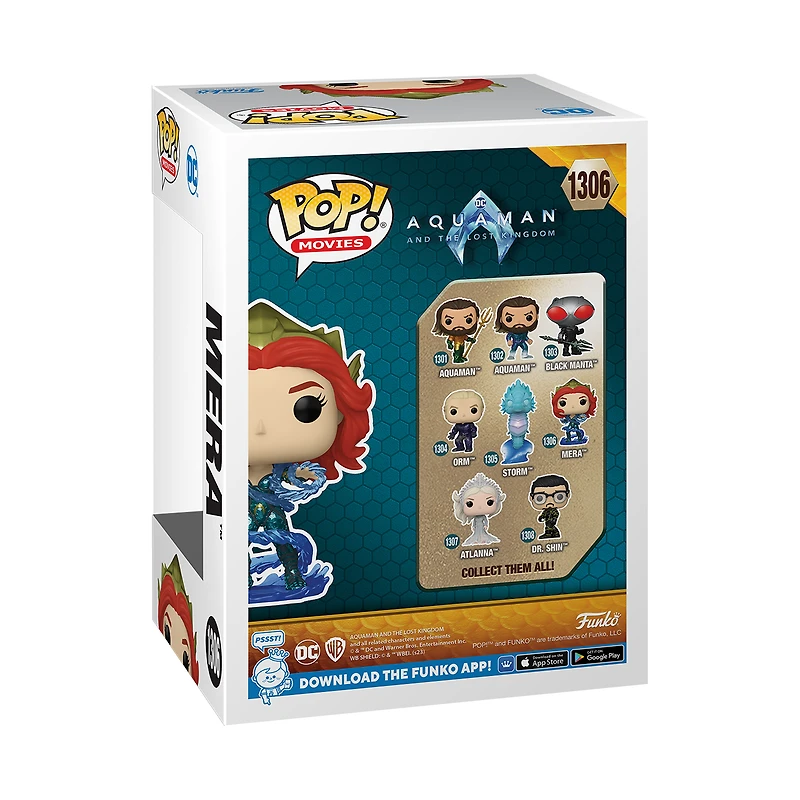 Funko POP! Movies: Aquaman and The Lost Kingdom Mera 4.29-in Vinyl Figure