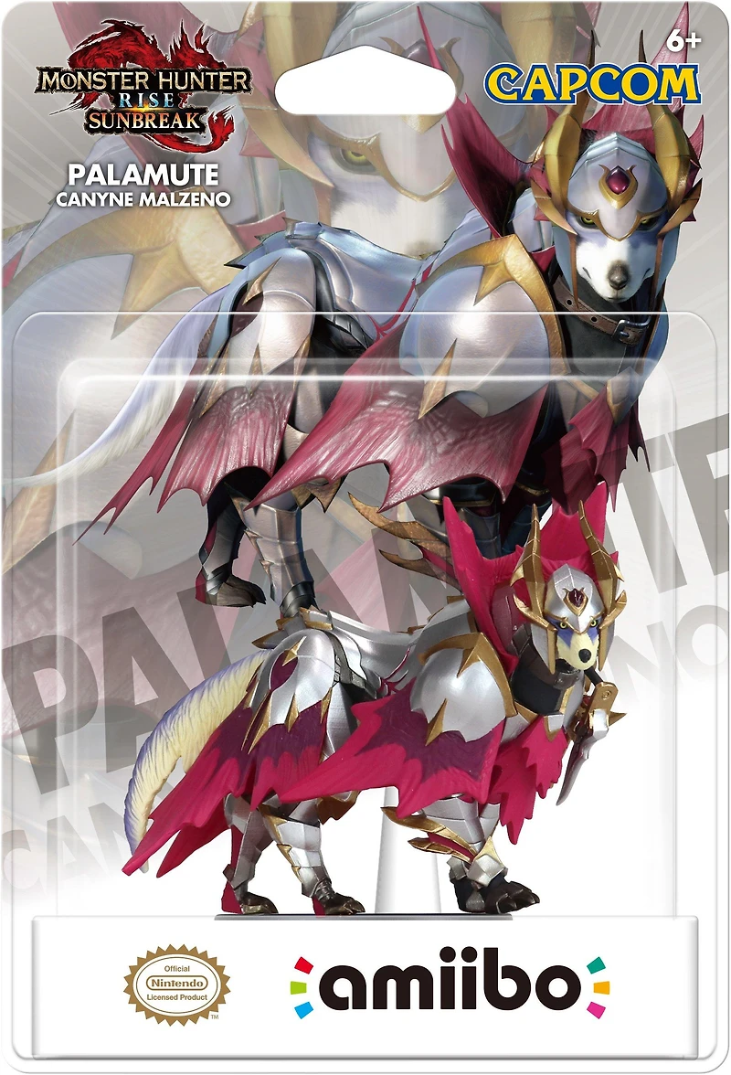 Monster Hunter Rise: Sunbreak Palamute Canye Malzeno amiibo GameStop Exclusive