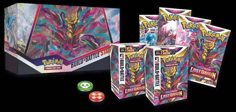 Pokemon Trading Card Game: LOST ORIGIN Build and Battle Stadium Box