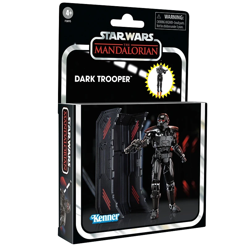 Hasbro Star Wars: The Vintage Collection The Mandalorian Dark Trooper 3.75-in Action Figure