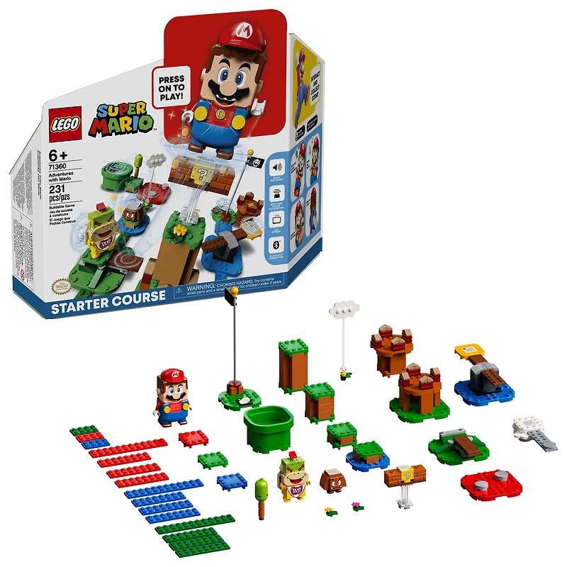 LEGO Super Mario Adventures with Mario Starter Course 71360 Building Kit