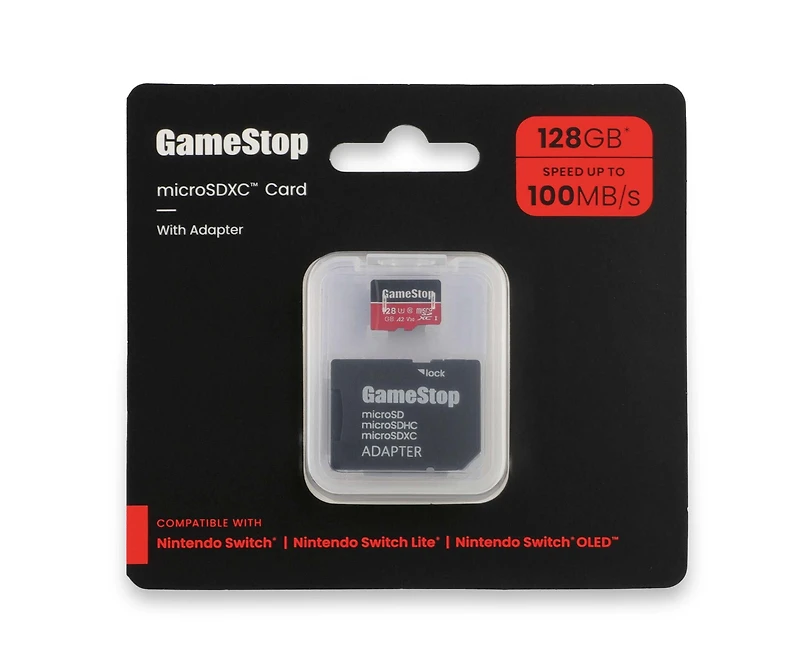 GameStop U3 Micro SD Card with Adapter 128GB