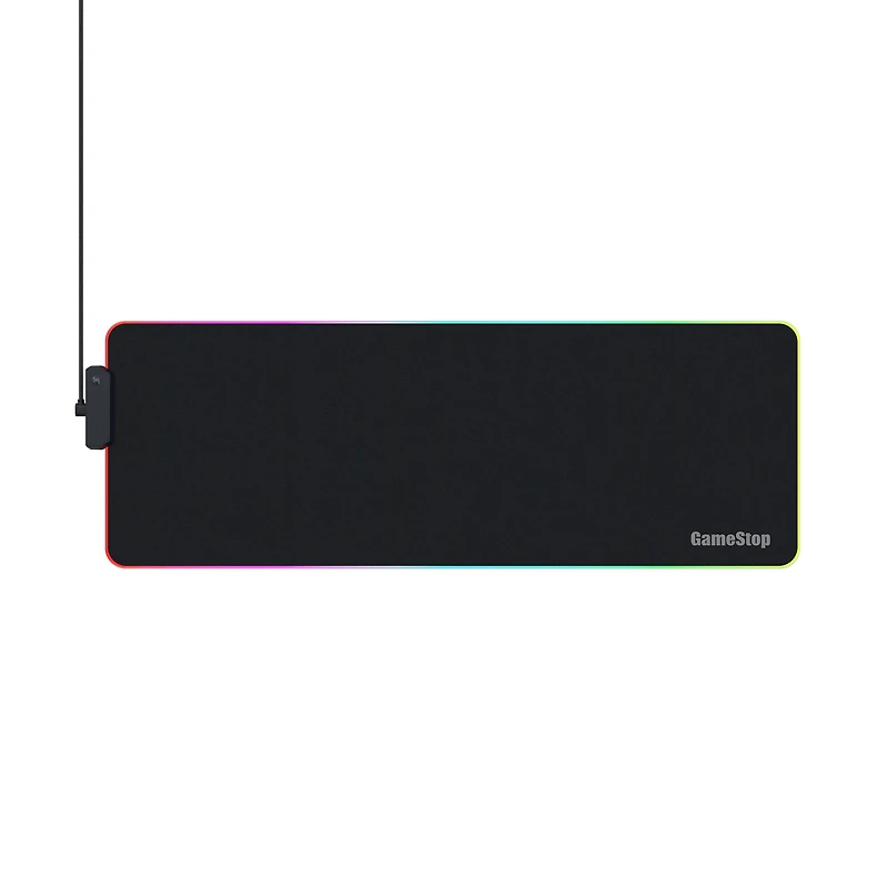 GameStop RGB Gaming Mousepad Black