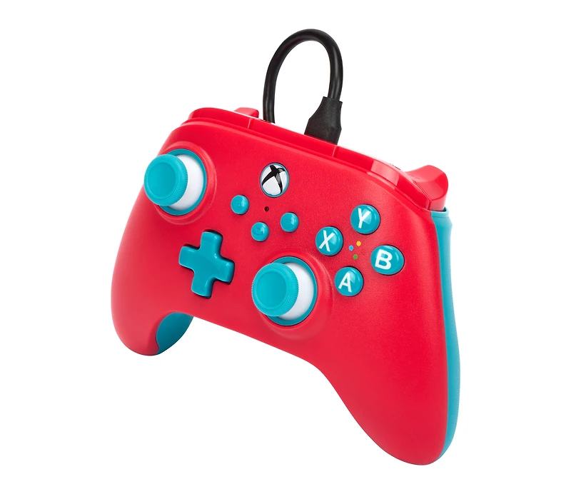 PowerA Nano Enhanced Wired Controller for Xbox Series X/S - Red Sky