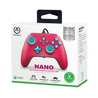 PowerA Nano Enhanced Wired Controller for Xbox Series X/S - Red Sky
