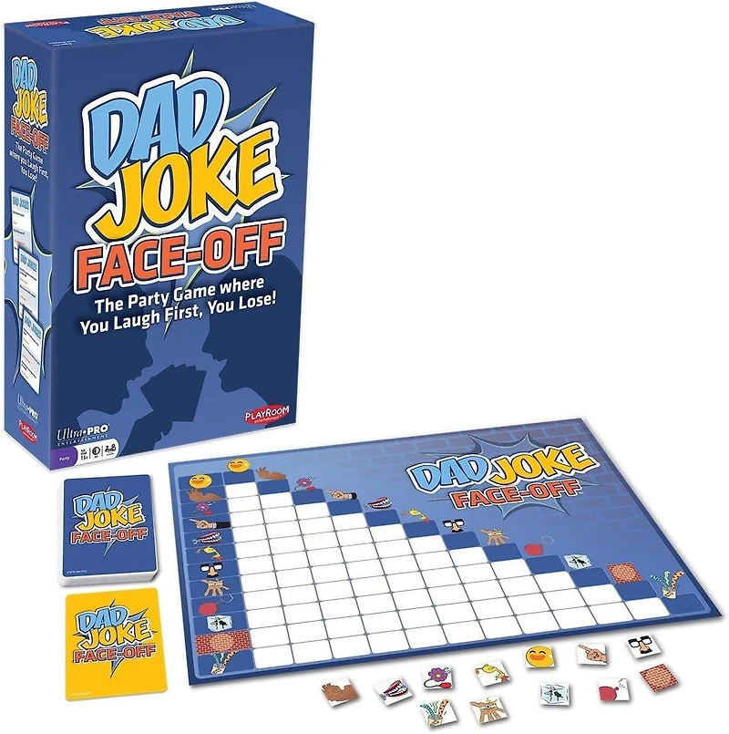 Dad Joke Face-Off Board Game