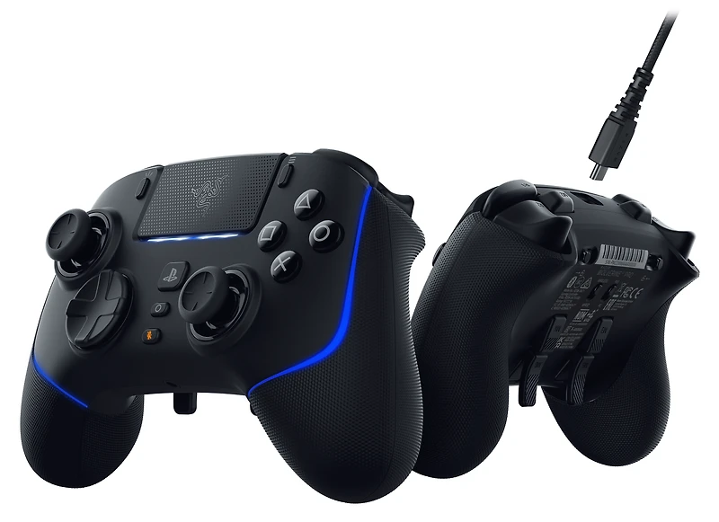 Razer Wolverine V2 Pro Chroma Wireless Gaming Controller for PlayStation 5 and PC - Black