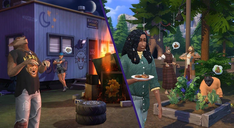 The Sims 4 Werewolves Pack DLC