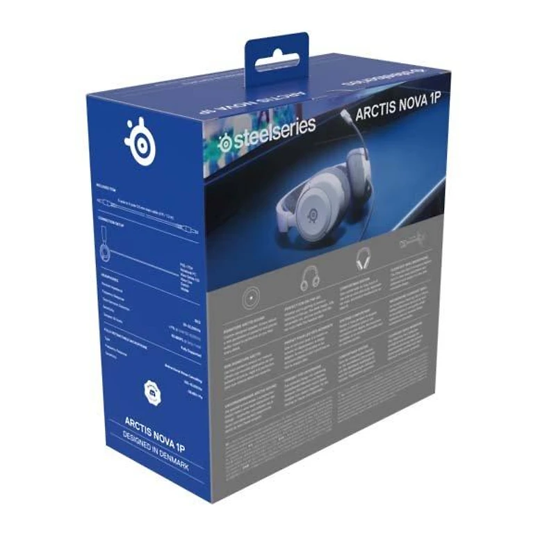 SteelSeries Arctis Nova 1P Universal Wired Gaming Headset for PlayStation, Xbox, PC, and Switch