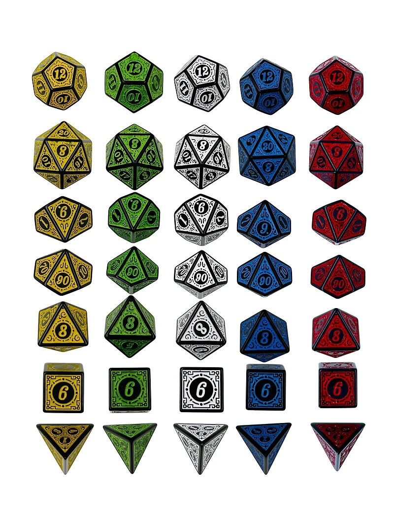Deluxe 35 Dice Bundle and Storage Collection GameStop Exclusive