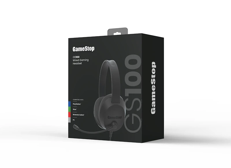 GameStop GS100 Universal Stereo Headset for PlayStation, Xbox, Nintendo Switch