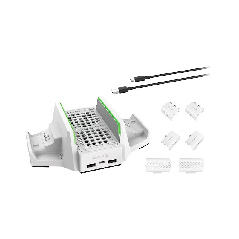 GameStop Cooling Stand with Controller Charging Function for Xbox Series S