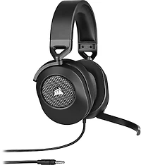 CORSAIR HS65 Surround Carbon Wired 7.1 Gaming Headset for PC, PlayStation 5