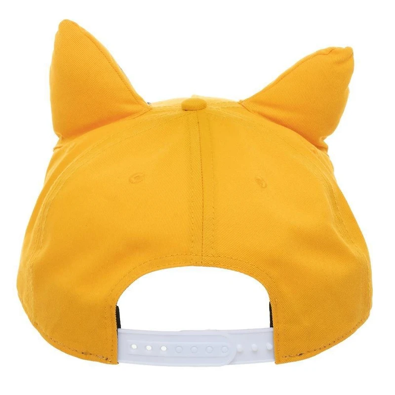 Sonic the Hedgehog Tails Big Face with Ears Snapback Hat