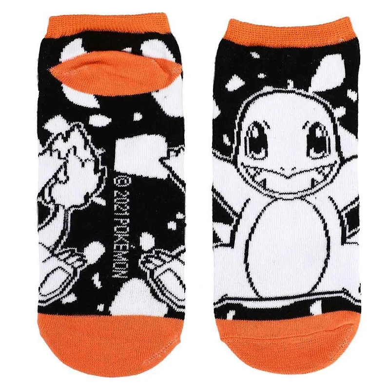 Pokemon Black and White Character Mix and Match Ankle Socks 5 Pack