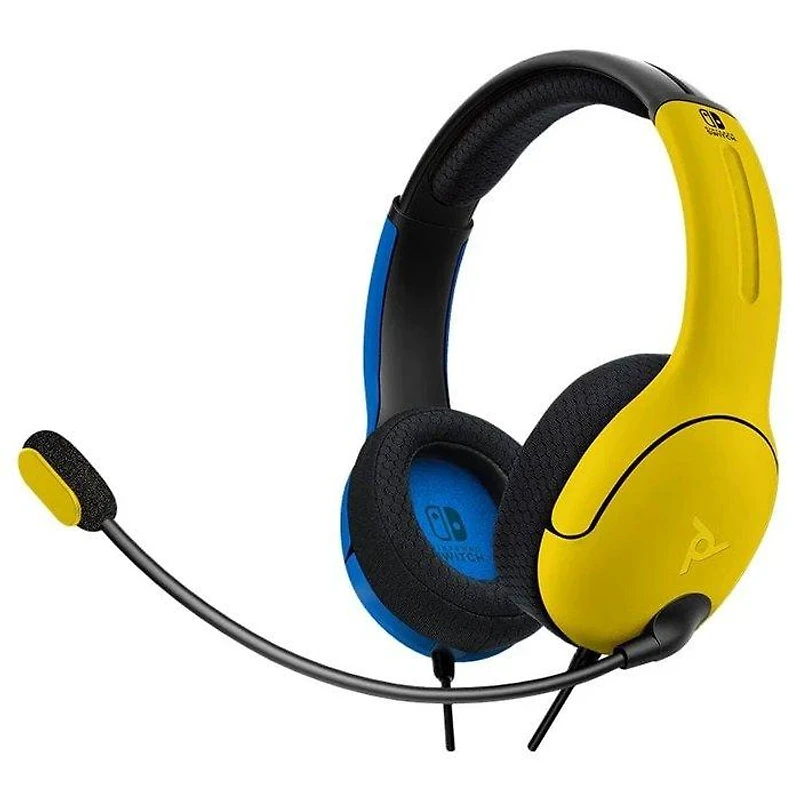 PDP LVL40 Switch Wired Headset for Nintendo Switch - Blue Yellow