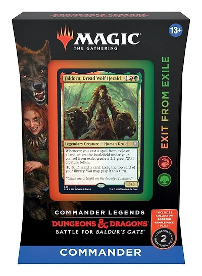 Magic: The Gathering Commander Legends: Battle for Baldur's Gate Commander Deck